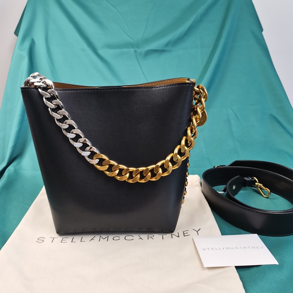 Stella McCartney Frayme Tote bag in black